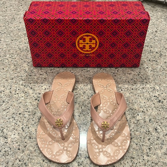 Tory Burch Monroe Thong Sandal - Picture 2 of 7